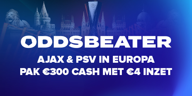 Ajax & PSV - Pak €300 met €4 inzet